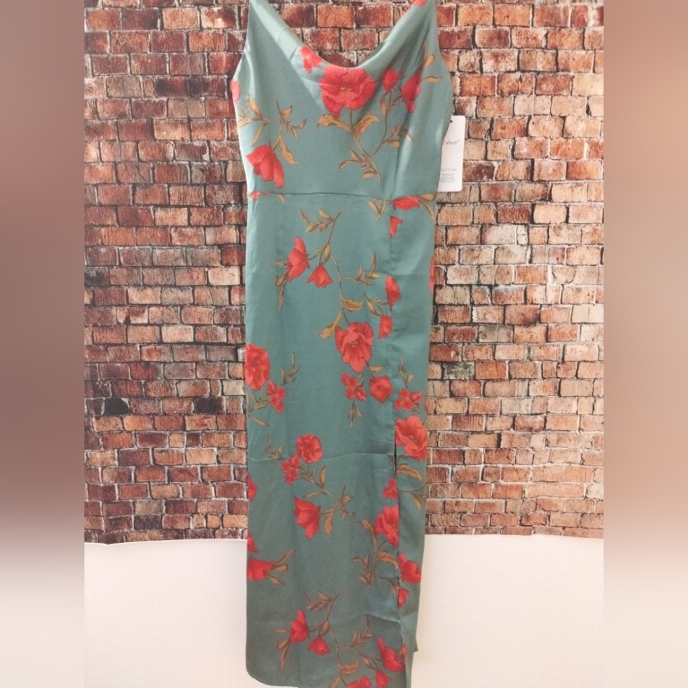 Tsher Midi Dress NWT